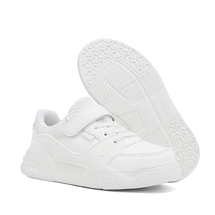 Kids Spring Sneakers Girls School Casual Shoes Outdoor Breathable Running Shoes Light Soft Tenis Pink Non-slip Children Shoes