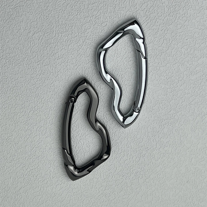 Metal Carabiner Waist Hanging Multifunctional Essential Keychains Fashion Men Belts Pendant Mountaineering Buckle Accessories