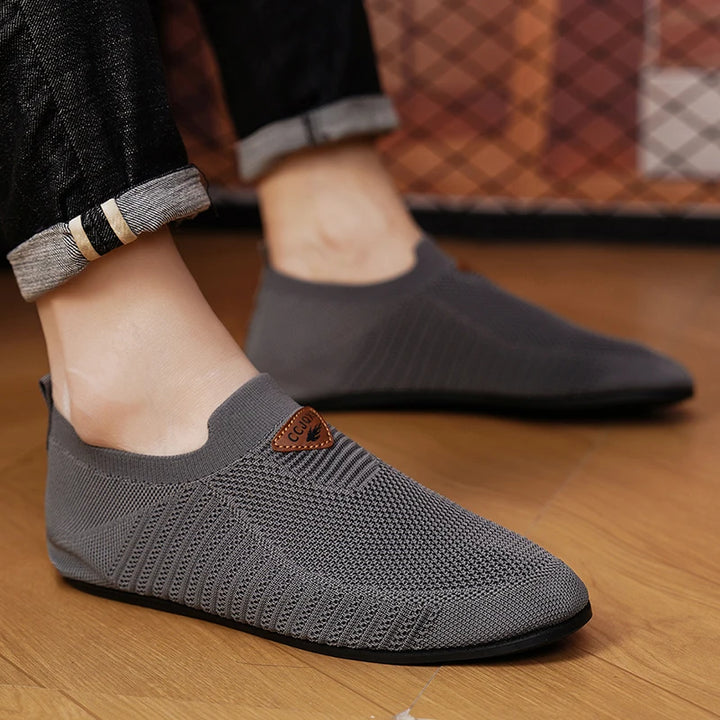 YRZL Mens Loafers Breathable Mesh Summer Lightweight Driving Moccasins Slip on Casual Shoes for Men Comfortable Walking Shoes