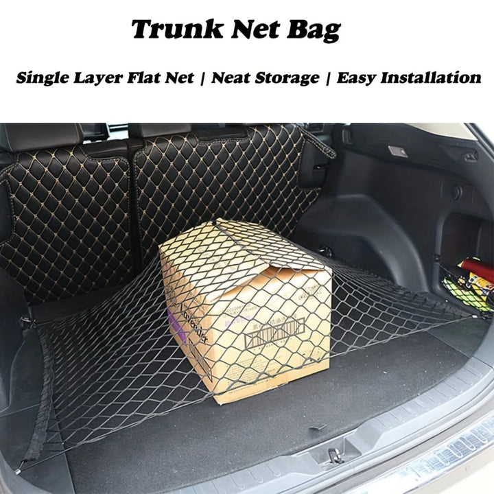 Pet Dog Isolation Net for Car Trunk Elastic Safety Barrier with Mesh Design Pet Protection Cover Dog Car Travel Accessories
