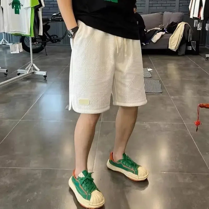 Men's Clothing Sport Shorts Summer Lightweight Loose Fit Straight Cut Casual Versatile Trendy New Arrival
