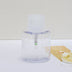 Lockable Empty Pump Dispenser Refillable Bottle, Nail Manicure Cleaner Makeup Remover Container Press Bottle