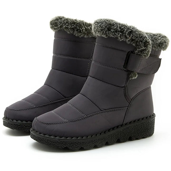 Women's Boots Trend Winter Shoes For Woman Winter Boots Ankle Low Heels Botas Mujer Waterproof Snow Boots With Fur Shoes