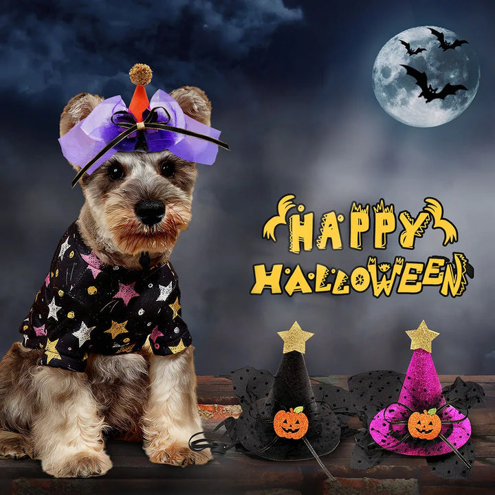 hot sale new fashion Halloween hat pet headgear adjustable manufacturer spot wholesale pendant