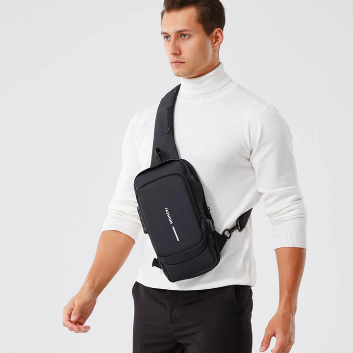 🧳 Style Meets Security
🖤 Men’s Designer Crossbody Chest Bag – Sleek, compact & anti-theft
💼 Made with premium PU leather for a classic, polished look
🔒 Multiple pockets for phone, wallet & essentials
Perfect for daily wear, travel, or on-the-go advent