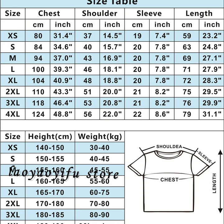 Halloween Safety Family Guide TShirt Woman Men Casual Fashion Tops Harajuku Graphic Tshirts Summer Unisex Oversized T Shirt