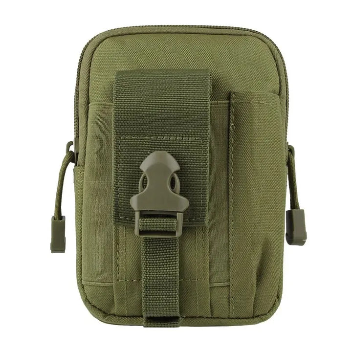 Mobile Phone Case Pouch Waist Bag Waterproof Nylon Multifunction Casual Men Waist Pack Male Small Bag