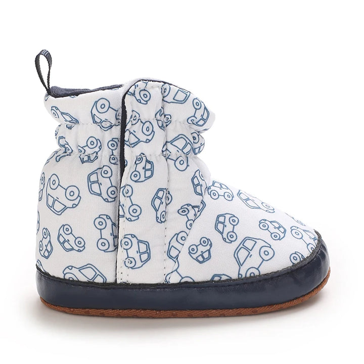 Baby Boots Cartoon Cute High Quality Soft Cotton 0-18M Newborns' Pre Step Shoes Suitable for Spring and Autumn Fashion