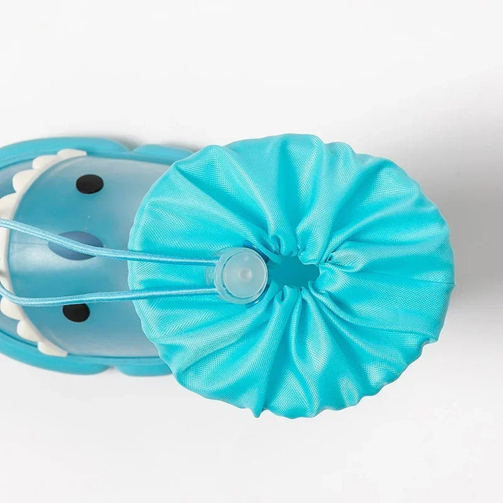 Anti-Slippery Rain Boots Kids Fashion Casual Waterproof Boys Girls Print Cartoon Children PVC Soft Soles Shoes 2025 Summer