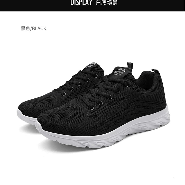 New Athletic Shoes for Men Shoes Sneakers Black Casual Men Mesh Sneakers Breathable Tennis Running Walking Gym Men Shoes