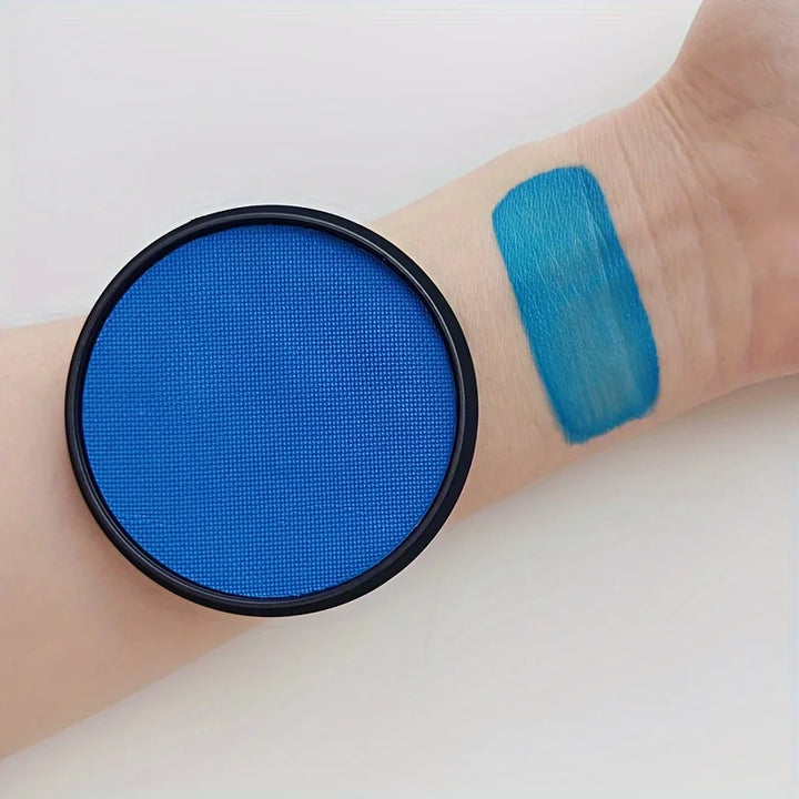 30g Monochrome Water Soluble Face Body Paint Vibrant DIY Makeup for Christmas Parties Long-Lasting Professional Quality Cosmetic