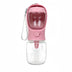 Portable Dog Cat Water Bottle with Storage Food and Water Container for Puppy Pets dogs Feeder Bowl Outdoor Travel Pet supplies