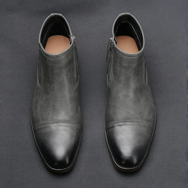 Boots Men Comfortable Fashion 2025 Brand Boots Leather