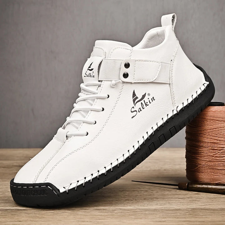 🆕 New 2024 Arrival – Handmade Leather Perfection
Upgrade your look with our Handmade Leather Sneakers & Ankle Boots – crafted for comfort, built for the outdoors, and designed for everyday style.
✅ Premium leather
✅ Solid color finish
✅ Urban + outdoor r