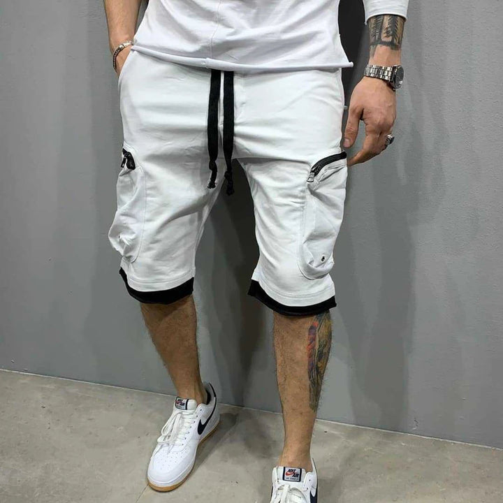 Men’s Summer Cargo Shorts 🟡
Stay cool and active in these breathable cotton shorts. Perfect for workouts, jogging, or casual wear. Features multiple pockets for convenience and style.