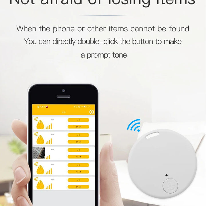 Mini GPS Locator AntiLost Alarm Wallet Keychain Smart Tag Bluetooth-Compatible Tracer Keychain Dog Pet Child Tracker Key Finder