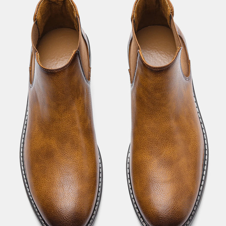 40~46 Men Chelsea Boots Brand Retro Comfortable Fashion Men Boots