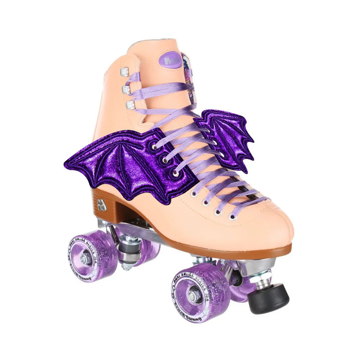 Halloween Party Bats Wings Shoes Charms Accessory Boots Bat Wings Lace Up Sport Shoes Wings DIY Skate Punk Shoe DIY Decorations