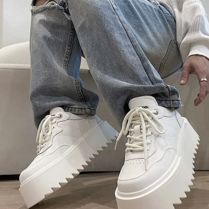 Men's Shoes Spring Autumn New Men Thick Soled Casual Sneakers High Quality Comfortable Soft Board Shoes Versatile Zapatos Hombre