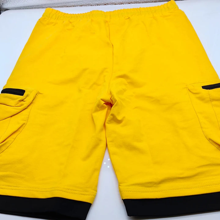 Men’s Summer Cargo Shorts 🟡
Stay cool and active in these breathable cotton shorts. Perfect for workouts, jogging, or casual wear. Features multiple pockets for convenience and style.