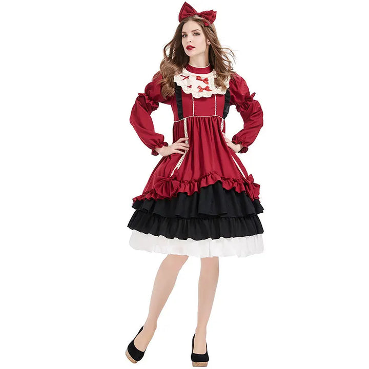 ✨ Charming, comfortable, and picture-perfect — this red Lolita princess dress will make your child feel like royalty at every event. Perfect for Halloween, carnival, birthdays, and magical playtime!