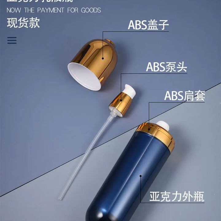 Lotion Pump Bottle Empty Shampoo High Quality Cosmetic Packaging Face Cream Container Hand Wash Facial Water Spray Bottle Jars