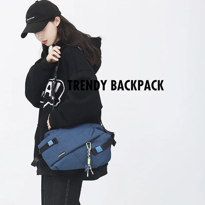 High Quality Nylon Panelled Waist Packs 2024 New Brand Unisex Chest Pack Casual Outdoor Travel Crossbody Bag Men Wasit Belt Bags