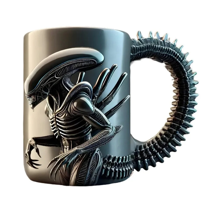 3D stereoscopic new type of mug shaped coffee cup resin handicraft