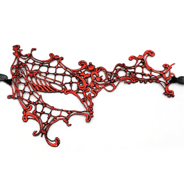 Sexy  Lace Eye Masks Halloween Eye Mask Women  Party Favor Masquerade Mask Half Face Death Dress Up Accessories