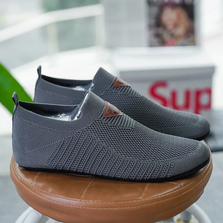 YRZL Mens Loafers Breathable Mesh Summer Lightweight Driving Moccasins Slip on Casual Shoes for Men Comfortable Walking Shoes