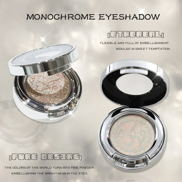 Sheeneffect High Pigmented Quality Cosmetic Most Sparkling Optical Monochrome Chameleon палетка теней