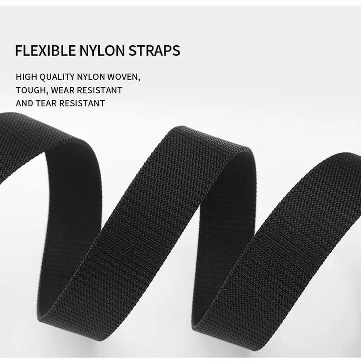 New Quick Release Pluggable Buckle Sports Belt Breathable Men Belts For Men Pants Belt