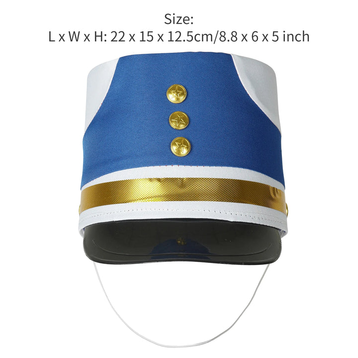 Nutcrackers Hat - Soldier Hat - Drum Major Hat - Marching Band Hat - Children Adult Halloween Cosplay Soldier Costume Party Hat