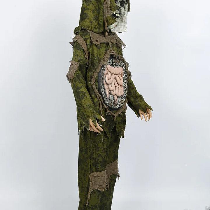 Halloween Cosplay Costume Purim Costume Horror Style Play Clothes Boys Girls Holiday Party Funny Garment Anime Zombie Suit