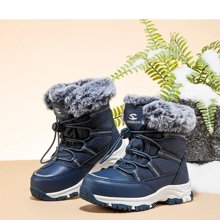 Children Casual Shoes Kids Outdoor Footwear Padded Boot Waterproof Girls & Boys Non-slip Paw Warm Fur Snow Boots Winter Sneakers