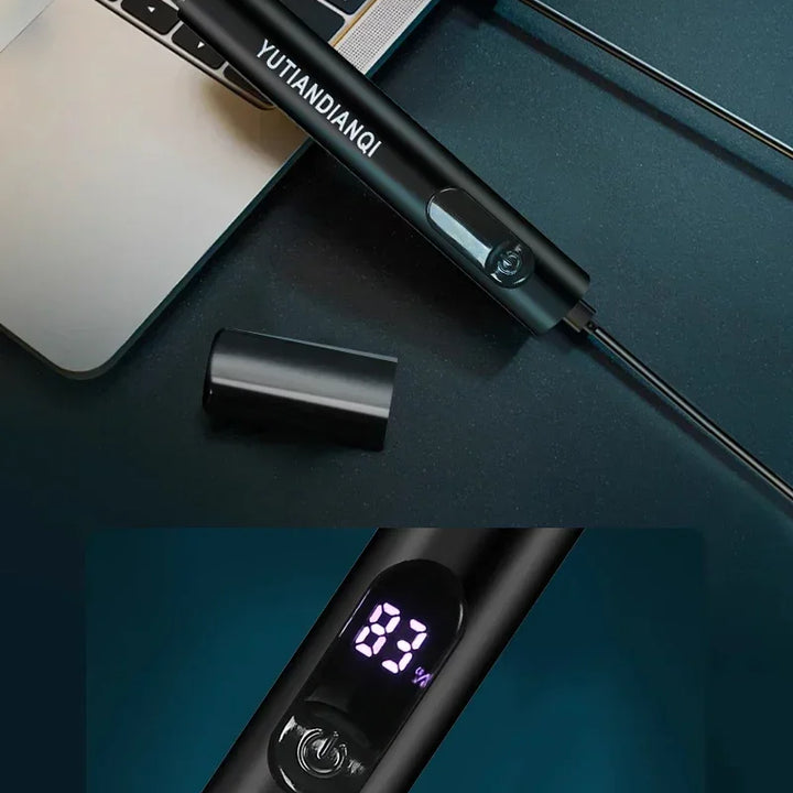 2 In 1 Electric Portable Ear And Nose Hair Trimmer Clipper 2024 Professional Painless Portable Eyebrow For Men