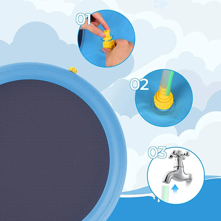 🐾 Cool Down the Fun Way!
Treat your pup to our Dog Splash Pad – a safe, reusable water play mat that keeps your furry friend cool and active all summer long!
✅ Durable PVC material
✅ Easy to set up & clean
✅ Perfect for outdoor play

🛒 Get yours now!!!
