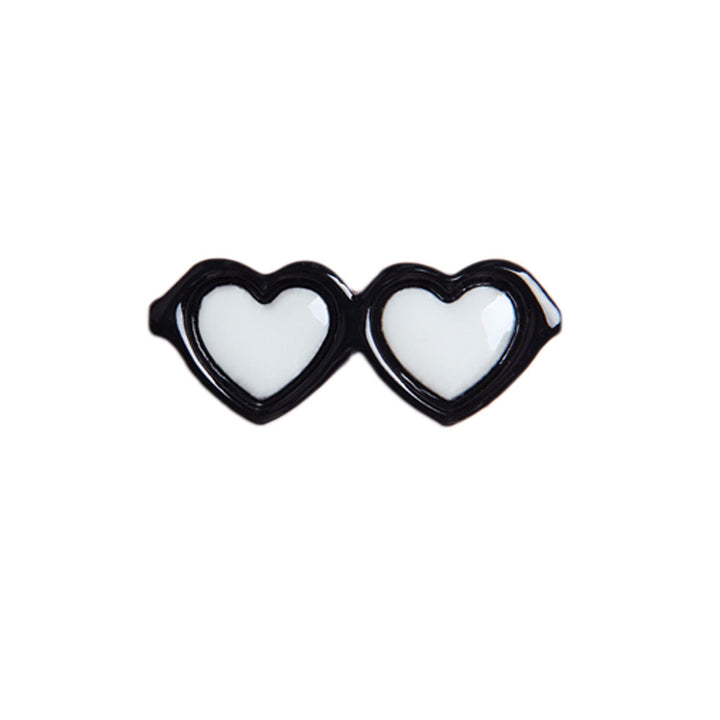 Pet Cute Heart Sunglasses Hairpins Pet Dog Hair Clips Puppy Cat Yorkie Teddy Pet Decor Barrette Hair Accessories For Small Dogs