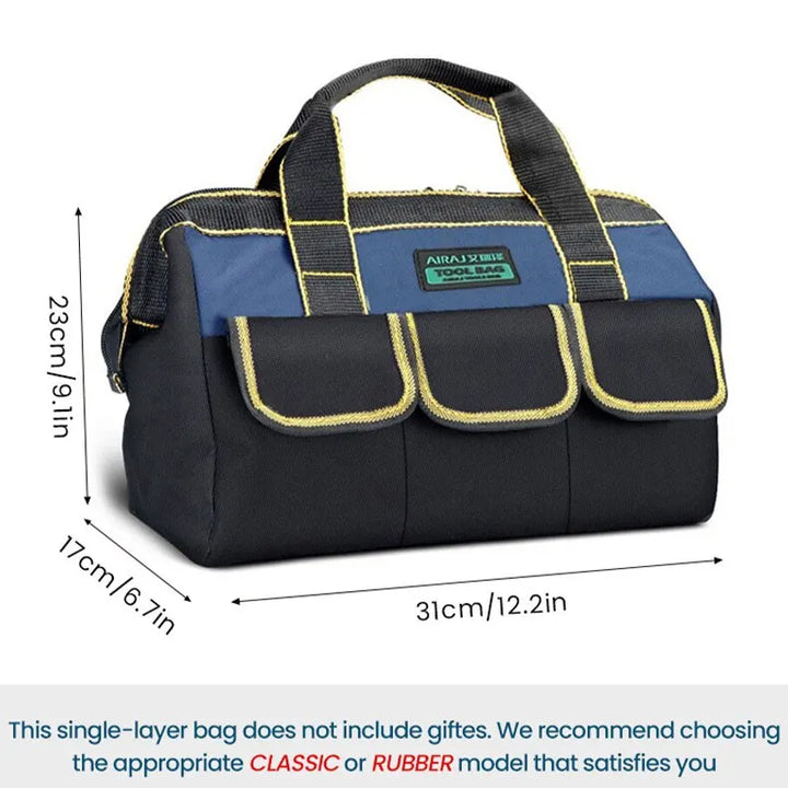 AIRAJ Multifunctional Tool Bags 1680D Oxford Cloth Electrician Bags Waterproof and Wear-Resistant High Capacity Storage Bags