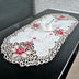 Embroidered Lace Tablecloth Floral Table Cloth/Mat Wedding Party Event Home Decor Table Runner Dining Table Cloth