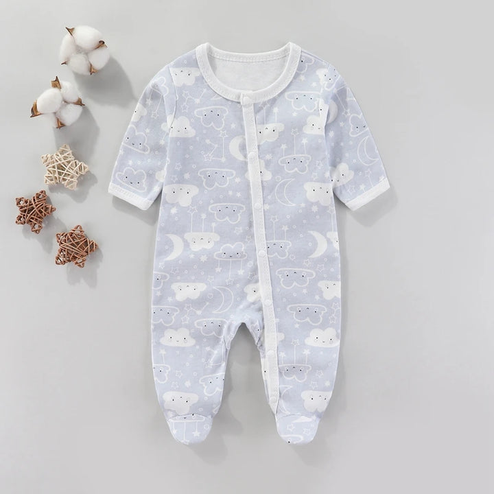Newborn Baby Clothes New Autumn Winter Baby Bodysuit Summer Girl Romper Soft Boys Jumpsuit Children's Clothes 0 to 9 Months