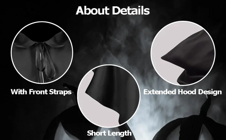Halloween Cloak Medieval Magic Cloak Cosplay Props Costumes  Childrens  Adult Film and Television Performances  Decoration Props