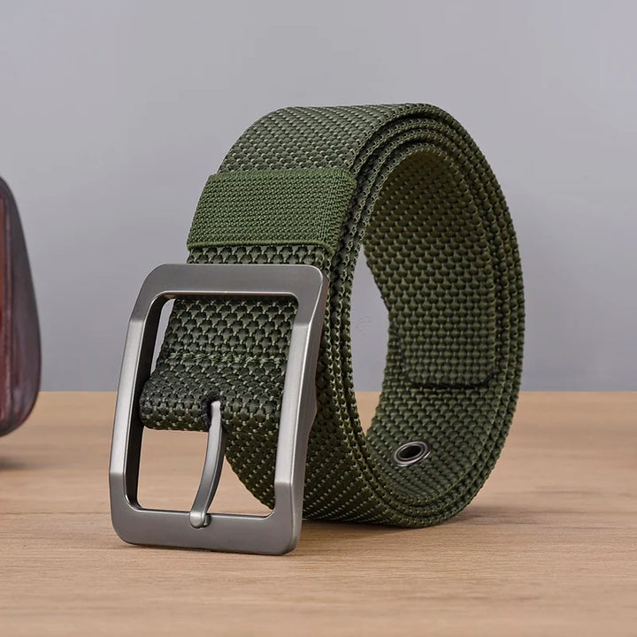 Men Belts Canvas Nylon Webbing Tactical Belt Fashion Casual Designer Unisex Belts High Quality Sports Belt