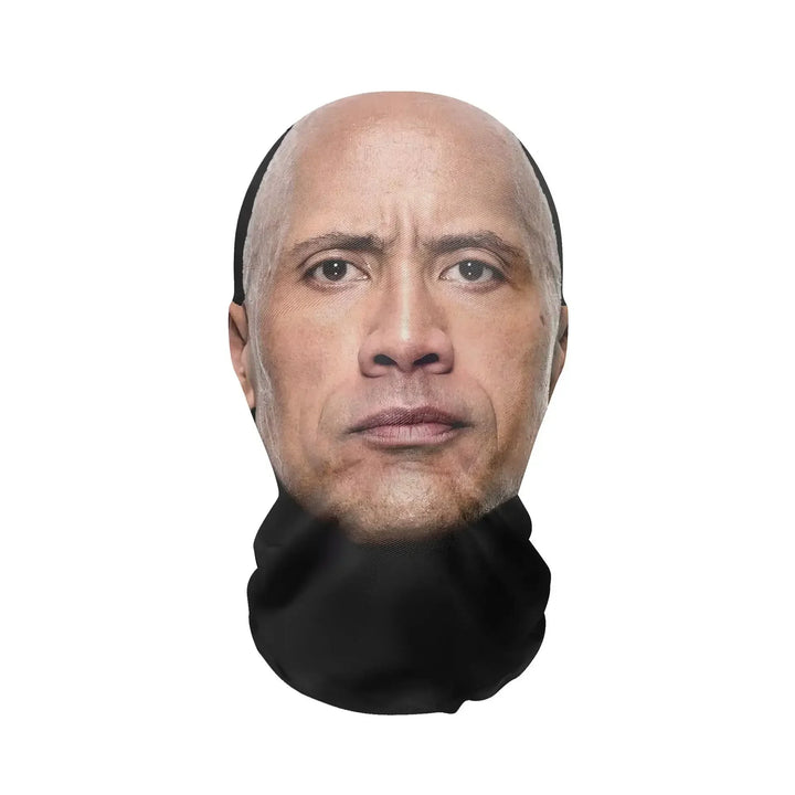 Cosplay Headwear Hip Hop Fashion Hood Hat Headgear New 3D Printed Kanye Mask Elastic Mesh Halloween Decor Full Face Mask Unisex