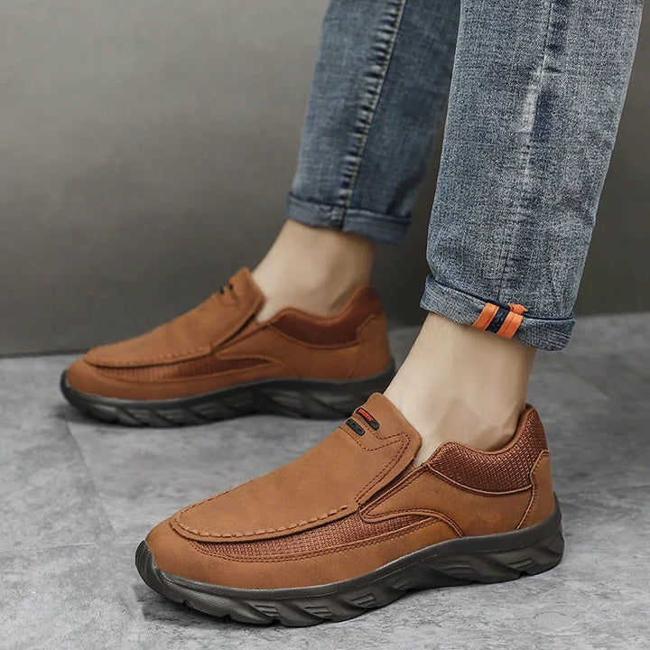 Effortless Comfort, Timeless Style
Slip into our New Men’s Leather Loafers – sleek, flat, and built for everyday comfort. Perfect for casual or dressy looks.
✅ Soft genuine leather
✅ Lightweight & breathable
✅ Easy slip-on design

🛒 Shop now!