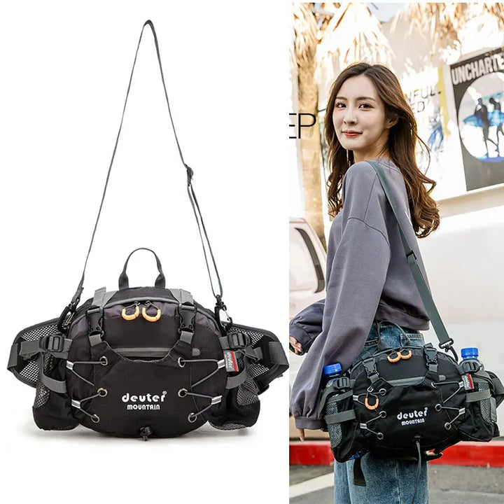 Your Ultimate Outdoor Companion
Durable, lightweight, and water-resistant — this multifunctional nylon waist and chest bag is perfect for travel, cycling, hiking, running, and everyday adventures. 🎒🚴‍♂️