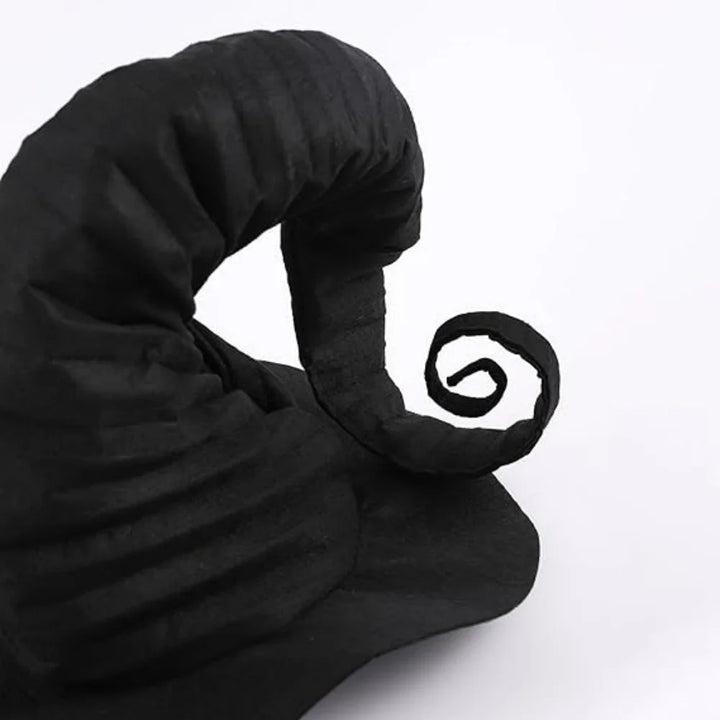 Halloween Party Decorations Felt Wizard Hats Witch Hats Handmade For Women Black Witch Hat Web Witch Masquerade Cosplay