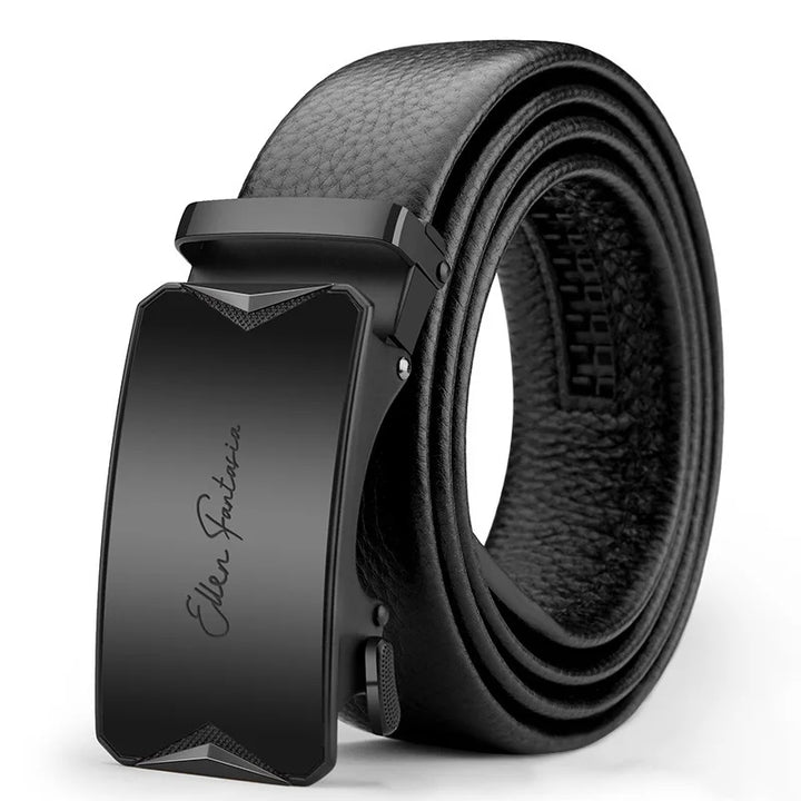 Men's Belt Leather Men Belts Waistband Automatic Belt for Man Mens Male Genuine Waist belts Business belts