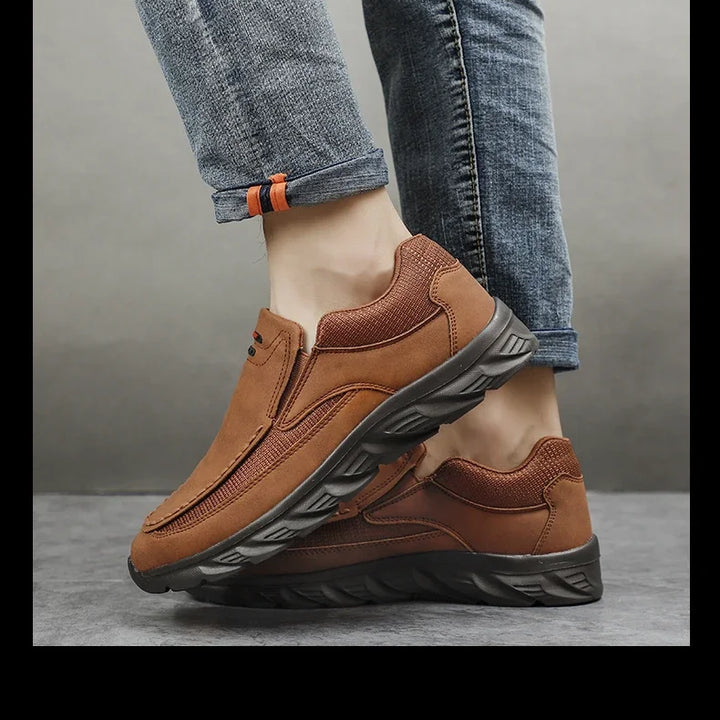 Effortless Comfort, Timeless Style
Slip into our New Men’s Leather Loafers – sleek, flat, and built for everyday comfort. Perfect for casual or dressy looks.
✅ Soft genuine leather
✅ Lightweight & breathable
✅ Easy slip-on design

🛒 Shop now!