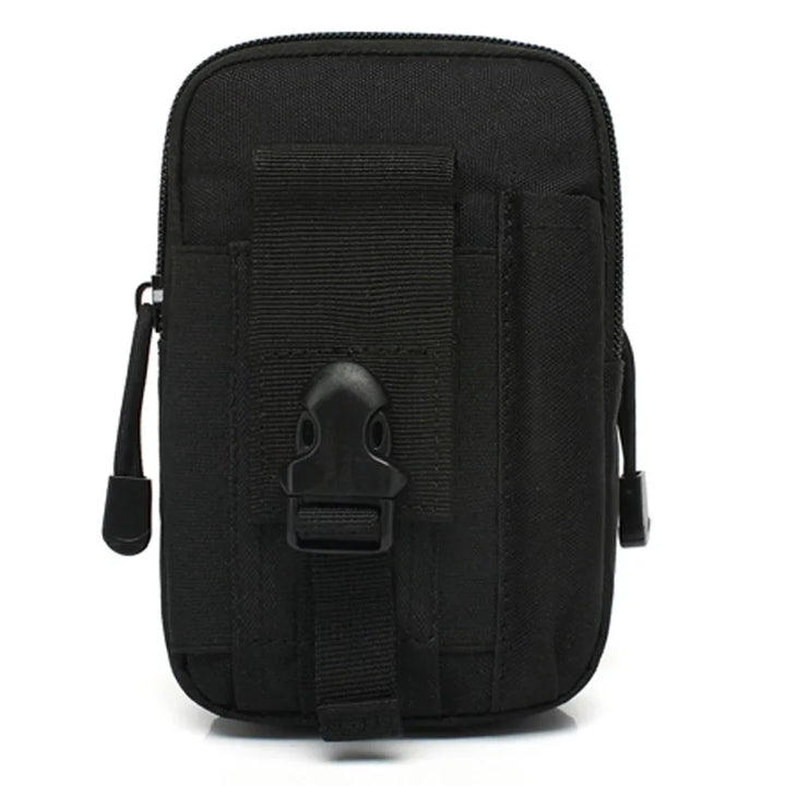 Mobile Phone Case Pouch Waist Bag Waterproof Nylon Multifunction Casual Men Waist Pack Male Small Bag
